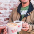 Load image into Gallery viewer, Bindle x Tsunagu Craft Milk Glass Mug