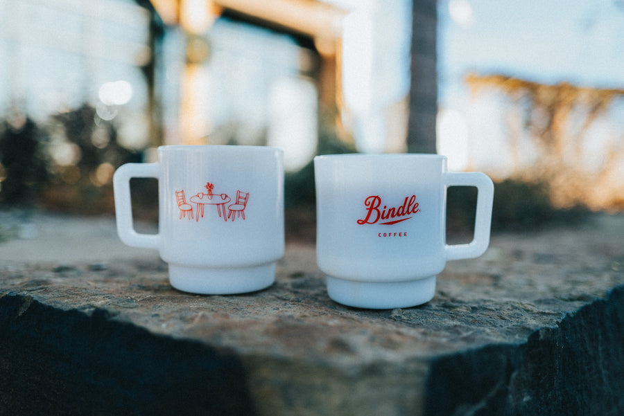 Bindle x Tsunagu Craft Milk Glass Mug