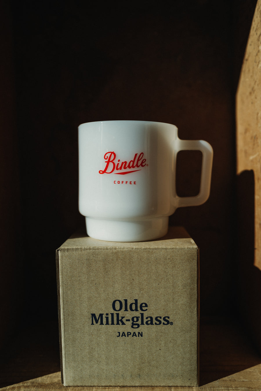 Bindle x Tsunagu Craft Milk Glass Mug