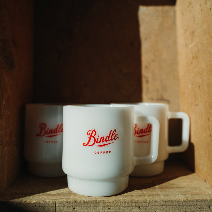 Bindle x Tsunagu Craft Milk Glass Mug